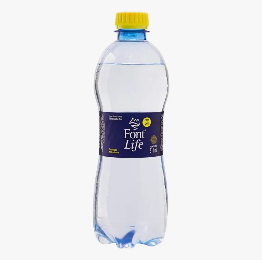 Água com Gás Fontlife 510ml