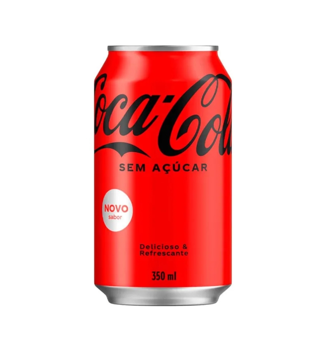 Refrigerante Coca Cola Sem Açúcar 350ml
